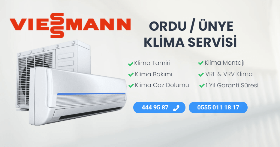 Ünye Viessmann Klima Servisi